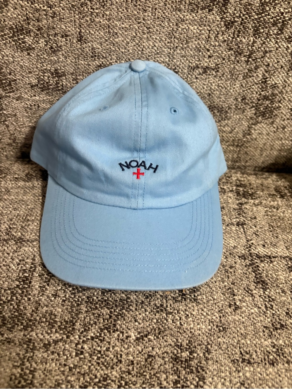 Noah Blue Baseball Cap With Embroided Logo
